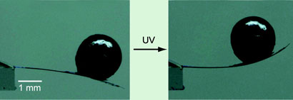 Co-crystal lift a metal ball