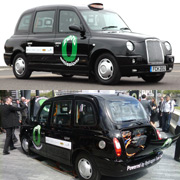 Новое чистое такси создано на основе серийной модели TX4, причём водородная и гибридная начинка не уменьшила вместимость авто или пространство для багажа (фото intelligent-energy.com, green.autoblog.com).